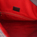 LOUIS VUITTON Graceful MM shoulder bag interior lining with zip pocket detail