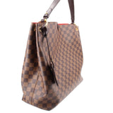 LOUIS VUITTON GRACEFUL MM SHOULDER BAGS DAMIER EBENE