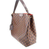 LOUIS VUITTON GRACEFUL MM SHOULDER BAGS DAMIER EBENE
