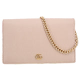 GUCCI MARMONT WOC CROSSBODYS TAUPE