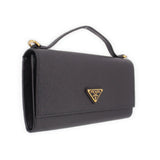 PRADA WOC CROSSBODYS BLACK