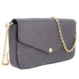 LOUIS VUITTON FELICIE CROSSBODYS BLACK