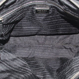 PRADA NYLON HANDLE BAG BLACK