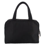 PRADA NYLON HANDLE BAG BLACK