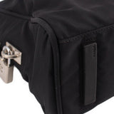 PRADA NYLON HANDLE BAG BLACK