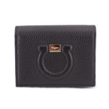 FERRAGAMO GANCINO CITY WALLETS BLACK