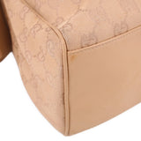 GUCCI CANVAS SHOULDER BAGS NUDE