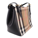 BURBERRY CANTERBURY TOTES CHECK/BLACK