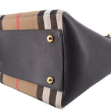 BURBERRY CANTERBURY TOTES CHECK/BLACK