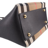 BURBERRY CANTERBURY TOTES CHECK/BLACK