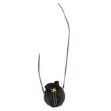 CHANEL MINI DRAWSTRING CROSSBODYS BLACK