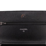 CHANEL CAVIAR WOC CROSSBODYS BLACK