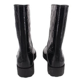 LOUIS VUITTON DROP FLAT HALF BOOTS BLACK 39 EU | 8.5 US