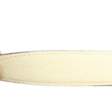 HERMES LADY RIDER BELTS CREAM/LEMON 85 | US M