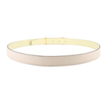 HERMES LADY RIDER BELTS CREAM/LEMON 85 | US M
