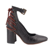 FREEBIRD LEATHER HEELS BLACK 7 US