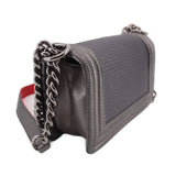 CHANEL BOY BAG CUBE CROSSBODYS PEWTER