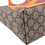 GUCCI BUTTERFLY TOTES BROWN/MULTI
