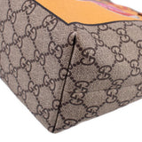 GUCCI BUTTERFLY TOTES BROWN/MULTI