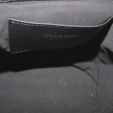 CHANEL MINI LOGO QUILTED BACKPACKS BLACK