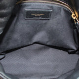 SAINT LAURENT LOU PUFFER CROSSBODYS BLACK SM
