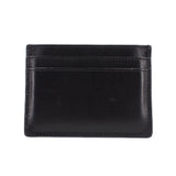 SAINT LAURENT TRI COLOR CARD WALLETS BLACK