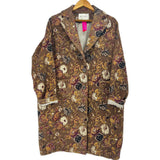 ETRO FLORAL OUTERWEAR BROWN M / L