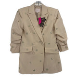 CINQ A SEPT EMBROIDERED BLAZERS CREAM XS