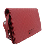 GUCCI MICROGUCCISSIMA WOC CROSSBODYS RED