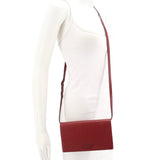 GUCCI MICROGUCCISSIMA WOC CROSSBODYS RED