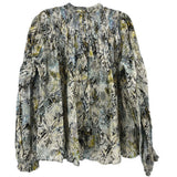 IRO PRINT TOPS BLUE S