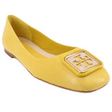 TORY BURCH GEORGIA BOMBE FLATS YELLOW 7 US