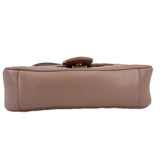 GUCCI MEDIUM MARMONT CROSSBODYS TAUPE