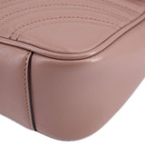 GUCCI MEDIUM MARMONT CROSSBODYS TAUPE