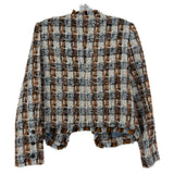 L' AGENCE TWEED JACKETS BLUE/BRWN S | 2