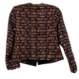 L'AGENCE SEQUIN JACKETS BLK/PINK XS