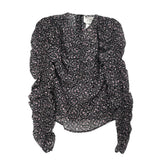 COYOTE/PARIS PRINT TOPS BLACK S | 2
