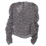 COYOTE/PARIS PRINT TOPS BLACK S | 2