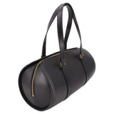 LOUIS VUITTON VINTAGE SOUFFLOT WITH MINI POUCH HANDLE BAG BLACK