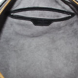 LOUIS VUITTON VINTAGE SOUFFLOT WITH MINI POUCH HANDLE BAG BLACK