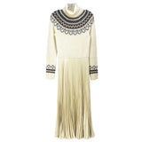RALPH LAUREN SWEATER DRESSES CREAM XS