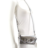 COACH TABBY 20 MIRROR CROSSBODYS SILVER