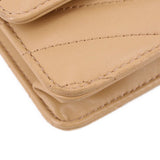 TORY BURCH KIRA TOP HANDLE CHAIN WALLET CROSSBODYS NUDE