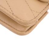 TORY BURCH KIRA TOP HANDLE CHAIN WALLET CROSSBODYS NUDE
