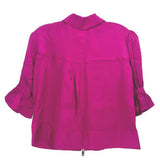 CINQ A SEPT 3/4 SLEEVE JACKETS PURPLE XS