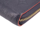 LOUIS VUITTON ZIPPY WALLETS NAVY EMPRIENTE