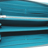 LOUIS VUITTON ZIPPY WALLETS TEAL EPI