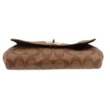 COACH MINI RUBY SIGNATURE CROSSBODYS BROWN