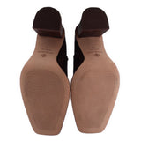 ANTONIO MELANI BUCKLE BOOTIES BROWN 7 US