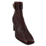 ANTONIO MELANI BUCKLE BOOTIES BROWN 7 US